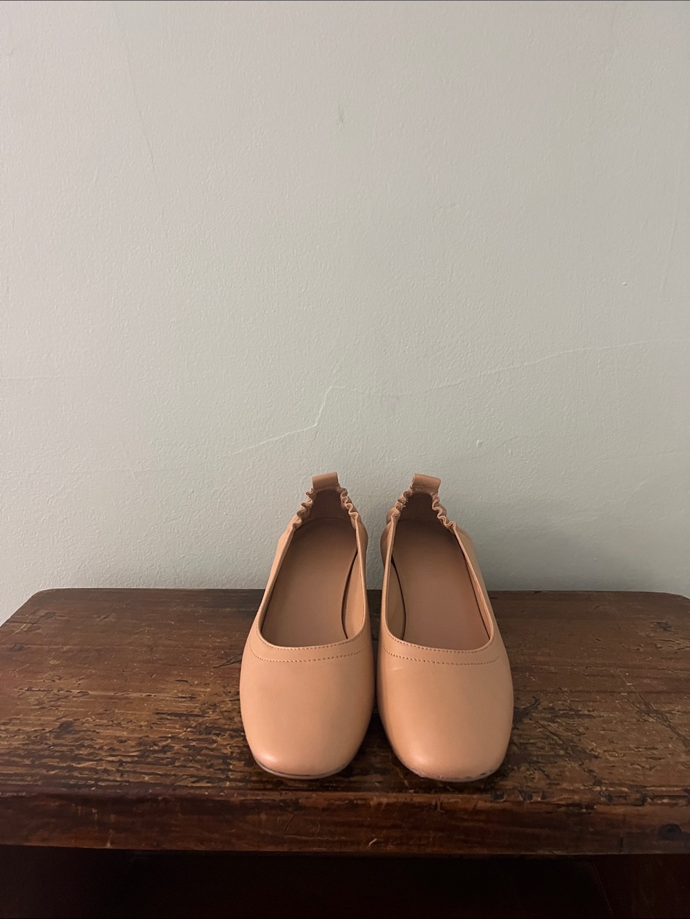 Everlane The Day Heel in Blush Tan - Picture 3 of 5